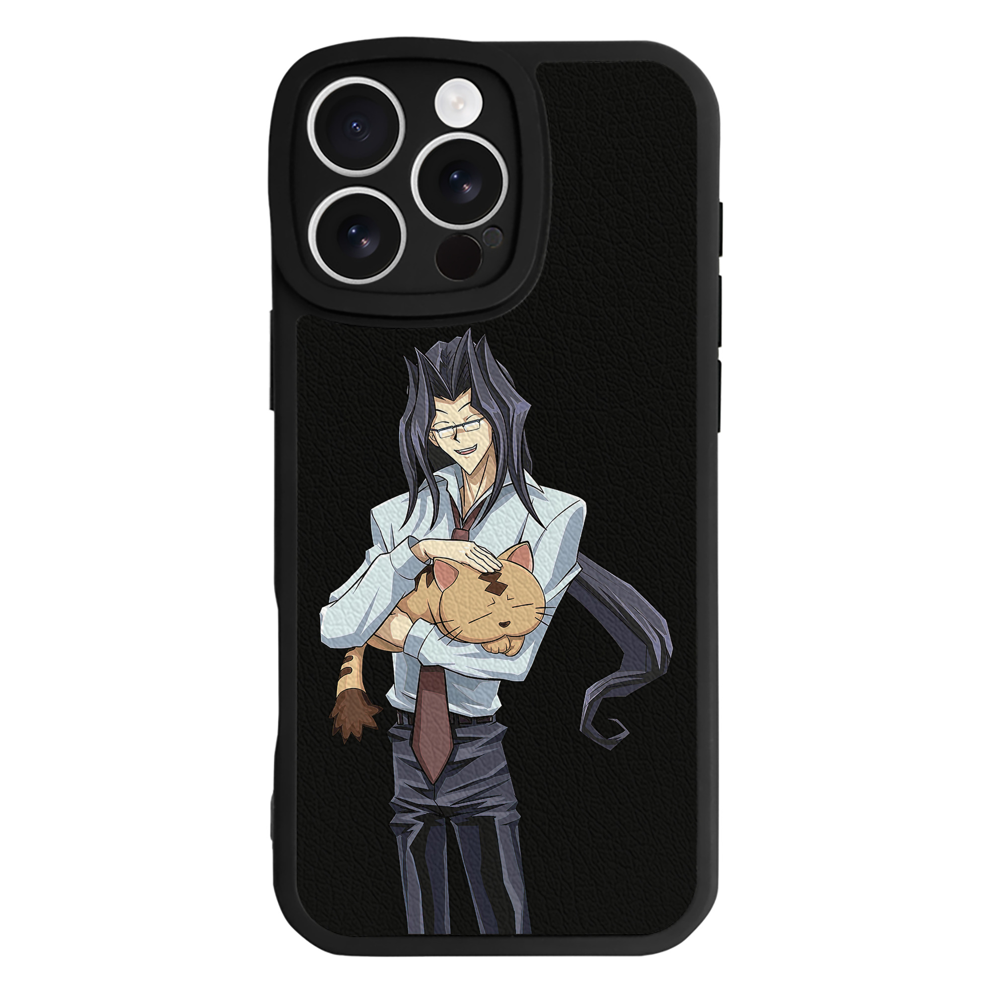 （画像用） 遊☆戯☆王 Yu-Gi-Oh! 【iPhone 16シリーズ対応】シリコンスマホケース（レザー調） 材質：シリコン